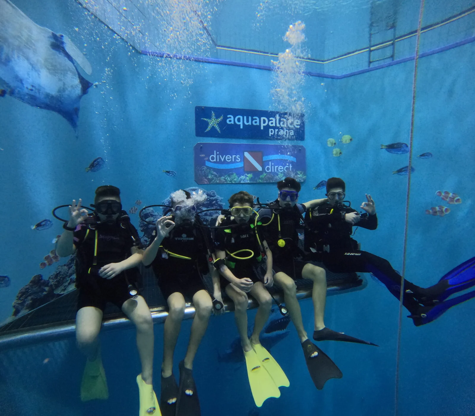 Joint training underwater