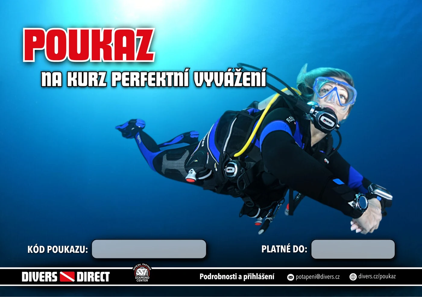 Dárkový poukaz SSI Perfect Buoyancy