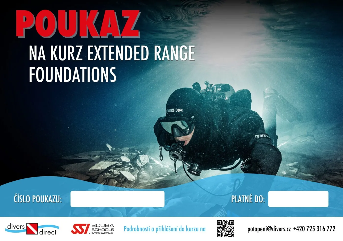 Dárkový poukaz SSI Extended Range Foundations