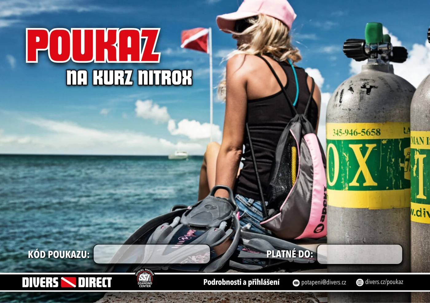 Dárkový poukaz SSI Enriched Air Nitrox