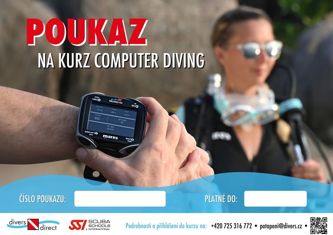 Dárkový poukaz SSI Computer Diving