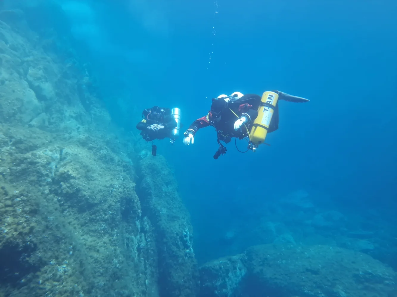 Extended Range technical diving training
