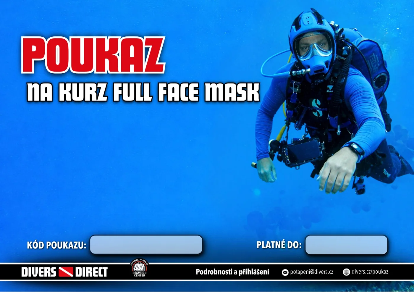 Dárkový poukaz SSI Full Face Mask
