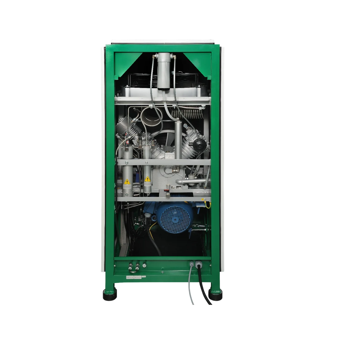 Internal layout of the Paramina Cyclone compressor